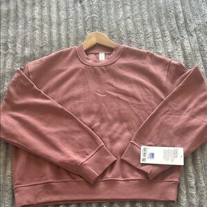lululemon athletica Pink Oversized Crew Sweater